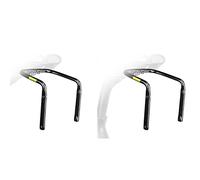 Giwnhvx 2X Bicycle Saddle Bag Stabilizer Bracket Road Bike Rear Rack Bag Stand with Kettle Mounting Hole for Bike