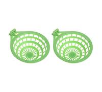 Giwnhvx 2X Bird Nest Plastic Hollow Hanging Cage Eggs Hatching Tool Pan Parrot Canary