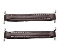 Giwnhvx 2X Brown Vintage Style Guitar AMP Amplifier Leather Handle