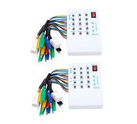 Giwnhvx 2X Brushless Motor Controller Tester 24V/36V/48V/60V/72V Electric Car E-Bike Scooter Hall Tester Test Device