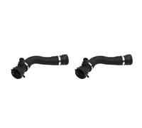 Giwnhvx 2X Car Upper Radiator Coolant Hose for 135I 135is 335I XDrive 335Xi Z4 X1 3.0L 17127540127
