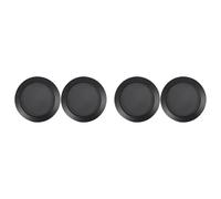 Giwnhvx 2X Ceiling Speaker Grille, 4-Inch Ceiling Embedded Audio Speaker Grille(Black)