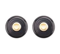 Giwnhvx 2X Cello Endpin Stopper Stop Holder Anchor Protector Non-Slip with Metal Eye