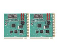 Giwnhvx 2X Diagnostic PCI 4-Digit Card PC Motherboard Post Checker Tester Analyzer Laptop