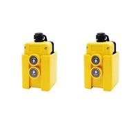 Giwnhvx 2X Dump Trailer Remote Control Switch 12V DC Up Down Control Switch Hydraulic Pump Power Acting Lift Unloading Truck