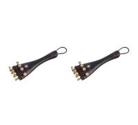 Giwnhvx 2X Ebony 4/4 Violin Fiddle Tailpiece