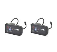Giwnhvx 2X Electric Bicycle Display JN Controller Panel S810 LED Display Waterproof Electric Bike Ebike Accessories,48V