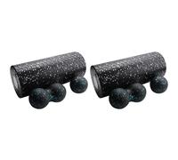 Giwnhvx 2X Foam Roller Set High Density Massage Roller Ball for Neck Back Muscles Deep Tissue Massage