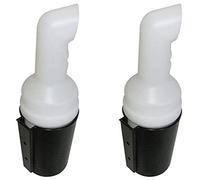 Giwnhvx 2X for Golf Cart Sand Bottle for Club Car Divot Filler Sand Bottle Kit with Rattle Proof Holder A