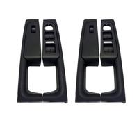 Giwnhvx 2X for Superb Door Handle Front Left and Right Door Armrest Box Inner Handle Frame, the Lifter Switch Box Black