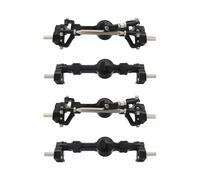 Giwnhvx 2X Full Metal Front and Rear Portal Axle for MN D90 MN-90 MN96 MN98 MN99S MN45 1/12 RC Car Upgrade Parts Accessories,A