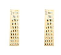 Giwnhvx 2X Guitar Fretboard Note Decals Fingerboard Frets Map Sticker for Beginner Learner Practice Fit 4 Strings Bass Guitar