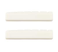 Giwnhvx 2X Guitar Guitar Bridge Bone Bone Nut Saddle Acoustic Bridge Saddle