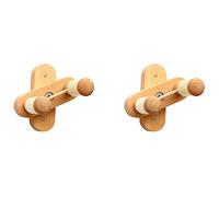 Giwnhvx 2X Guitar Hanger Wall Mount,Adjustable Guitar Hook Holder Guitar Wall Stand for Acoustic Electric Bass Ukulele Guitars