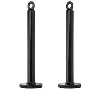 Giwnhvx 2X Gym Weight Pin Loading Rack Fitness Pulley Cable System Attachment Dumbbell Barbell Rack Holder for Weight Lift-A