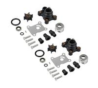 Giwnhvx 2X Impeller Pump 9.9Hp and 15Hp Repair Kit for Evinrude / 394711 0394711