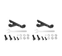 Giwnhvx 2X is Mount to Flat Mount Bike Brake Adapter 160 180mm Rotor Brake Caliper Adapter for Frame Fork Bicycle Accessories