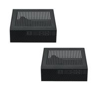 Giwnhvx 2X M10 Mini ITX Computer Case HTPC Host Chassis USB2.0 ITX Enclosure Industrial Control Chassis for Office Business