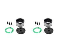 Giwnhvx 2X Metal Front Middle Rear Universal Differential Case 8655 for -07 DBX07 1/7