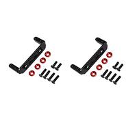 Giwnhvx 2X Metal Servo Mount Holder Servo Fixed Base for Axial Capra 1.9 UTB AXI03004 1/10 RC Crawler Car Upgrade Parts