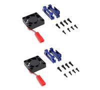Giwnhvx 2X Metal Velineon VXL-3 VXL 3S ESC Heat Sink Cooling Fan for Bandit Stampede Slash 2Wd / VXL Parts