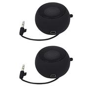 Giwnhvx 2X Mini Speaker Portable Rechargeable Travel Speaker with Aux Input Wired 3.5mm Headphone Jack