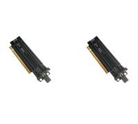 Giwnhvx 2X PCI-E 4.0 X16 1 to 2 Expansion Card Gen4 Split Card PCIe-Bifurcation X16 to X8X8 with 20mm Spaced Slots CPU4P(4 Pin)
