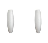 Giwnhvx 2X Rice Paper Floor Lamp Tall Lamp Living Room Decor Special Paper Stand Lights Beside Lamp Only Lampshade