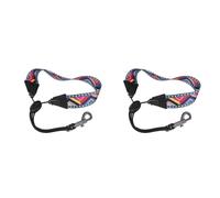 Giwnhvx 2X Saxophone Neck Strap with Snap Hook Sax Harness for Alto/Tenor/Soprano Sax Color