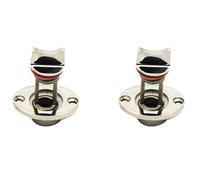 Giwnhvx 2X Stainless Steel Boat Drain Plug Bung Hole Drainage Marine Dinghy Garboard Hardware Boat Accessories,Red Gasket