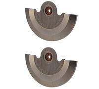 Giwnhvx 2X Stainless Steel Watch Replacement Accessories Oscillating Weight Rotor for ETA 2824 2834 2836 Watchmaker Repair Tools