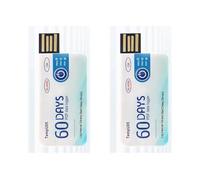 Giwnhvx 2X TempU05 Temperature Data Logger 60 Days Disposable Temperature Analyzer PDF USB