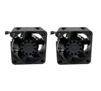 Giwnhvx 2X TFA0412CN Cooling Fan for 4028 DC12V 0.81A 8200RPM 4-Wire PWM Temperature Control 4CM Switch Fan