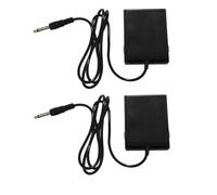 Giwnhvx 2X Universal Electronic Piano Foot Sustain Pedal Controller Switch Compatible Damper Pedal Keyboards