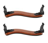 Giwnhvx 2X Violin Shoulder Rest Adjustable Professional 4/4 Full Size Violin Shoulder Rest Support Maple Wood Rest Violin Parts