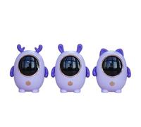 Giwnhvx 3 Pieces Cartoon Hand Warmer USB Rechargeable Digital Stove Hand Warmer Mini Electric Heater