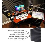 Giwnhvx 300 Pcs Sound Insulation Board Sound Insulation Studio Foam,for Wall Sound Insulation Board,for Home Studio,2.30X 30Cm