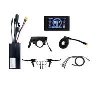 Giwnhvx 30A 1000W 36/48V Bicycle Lithium Battery Modification Accessories Three-Mode Fully Waterproof Small Kit As Shown Controller S966 LCD Meter
