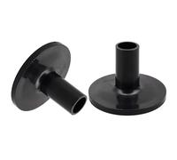 Giwnhvx 32Pcs Cymbal Sleeves 38x26mm Black Drum Cymbal Sleeves Replacement for Shelf Drum Kit