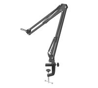 Giwnhvx 35cm Microphone Boom Arm with Tabletop Stand for Podcasting, Video Games, Radio and Studio Audio,E