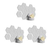 Giwnhvx 36 PACK Acoustic Foam,Self-Adhesive Sound Proof Panels,for Sound Insulation &Acoustic Treatment(Gray)