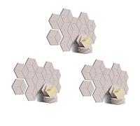 Giwnhvx 36 PACK Acoustic Foam,Self-Adhesive Sound Proof Panels,for Sound Insulation &Acoustic Treatment(Shallow Camel)