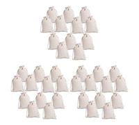 Giwnhvx 36Pcs Small Cotton Drawstring Bags Reusable Muslin Cloth Gift Candy Favor Bag Jewelry Pouches