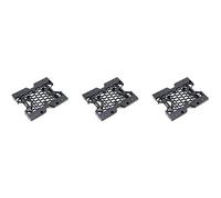 Giwnhvx 3Pcs 5.25Inch To 3.5Inch 2.5Inch Cooling Fan Bracket SSD HDD Mounting Bracket Internal Hard Disk Drive Bays Holder