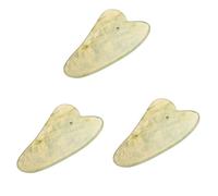 Giwnhvx 3Pcs Gua Sha Massage Chinese Medicine Natural Jade Board Scraping Tool