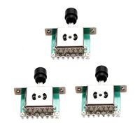 Giwnhvx 3X 3 Way Selector Switches,Guitar Pickup Toggle Lever Switches for Tele Electric Guitar