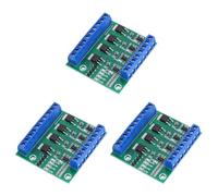 Giwnhvx 3X 4 Channel MOS Tube Field Offect Tube Module Amplifier Circuit Board Driver Module Optocoupler Isolation DC Module