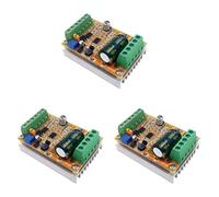 Giwnhvx 3X 6-60V BLDC Three Phase DC Brushless Motor Controller 400W PWM Hall Motor Control Driver Board(Without Hall)