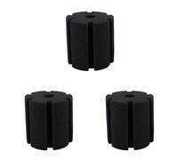 Giwnhvx 3X Aquarium Filter Biochemical Sponge Foam Replacement Black