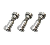 Giwnhvx 3X Bicycle Seatpost Screw Adjustment Bike Seatpost Clamping Binder Screw Bolt 15-25mm High Strength Steel Screw